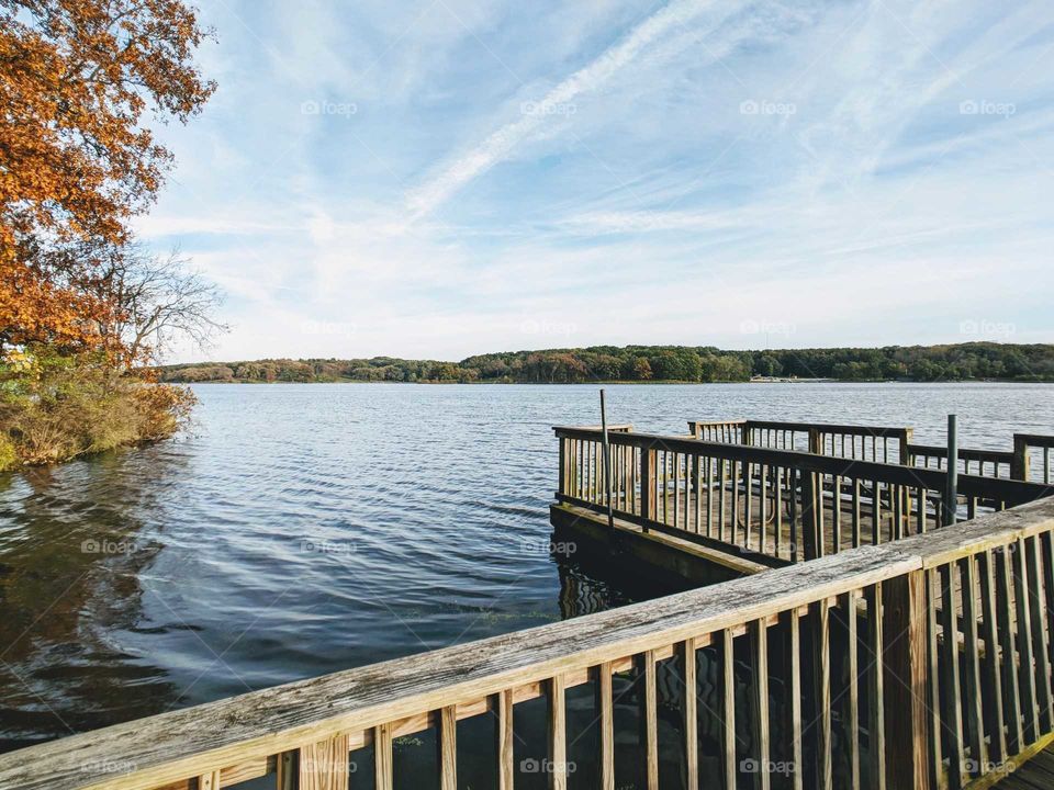 By the lake