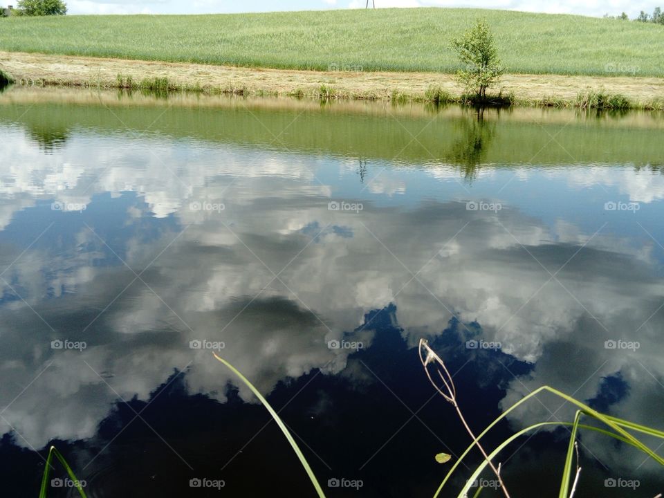 Water, Landscape, Lake, Reflection, No Person