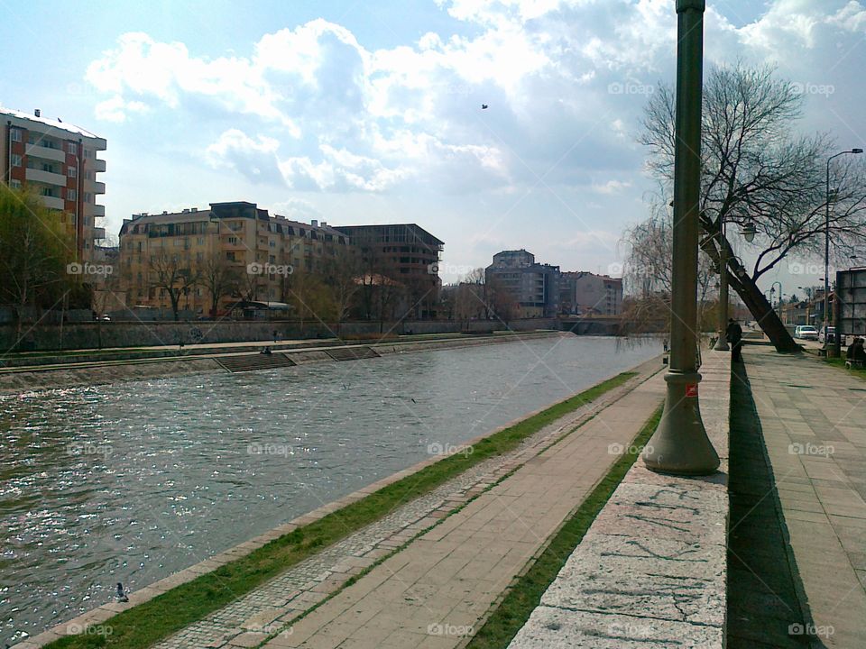 city ​​Niš, Nišava river