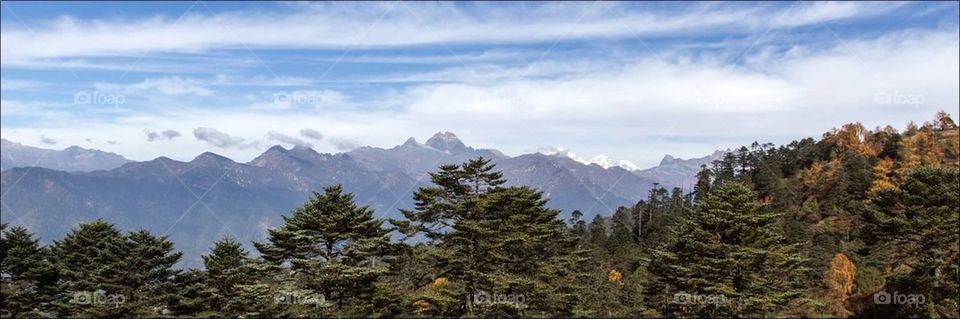 Himalayan landscape 