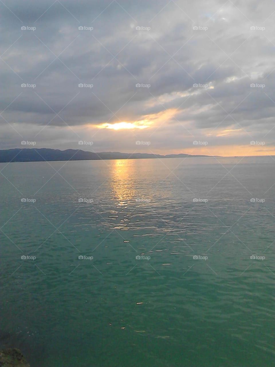 Nice evening at the beach