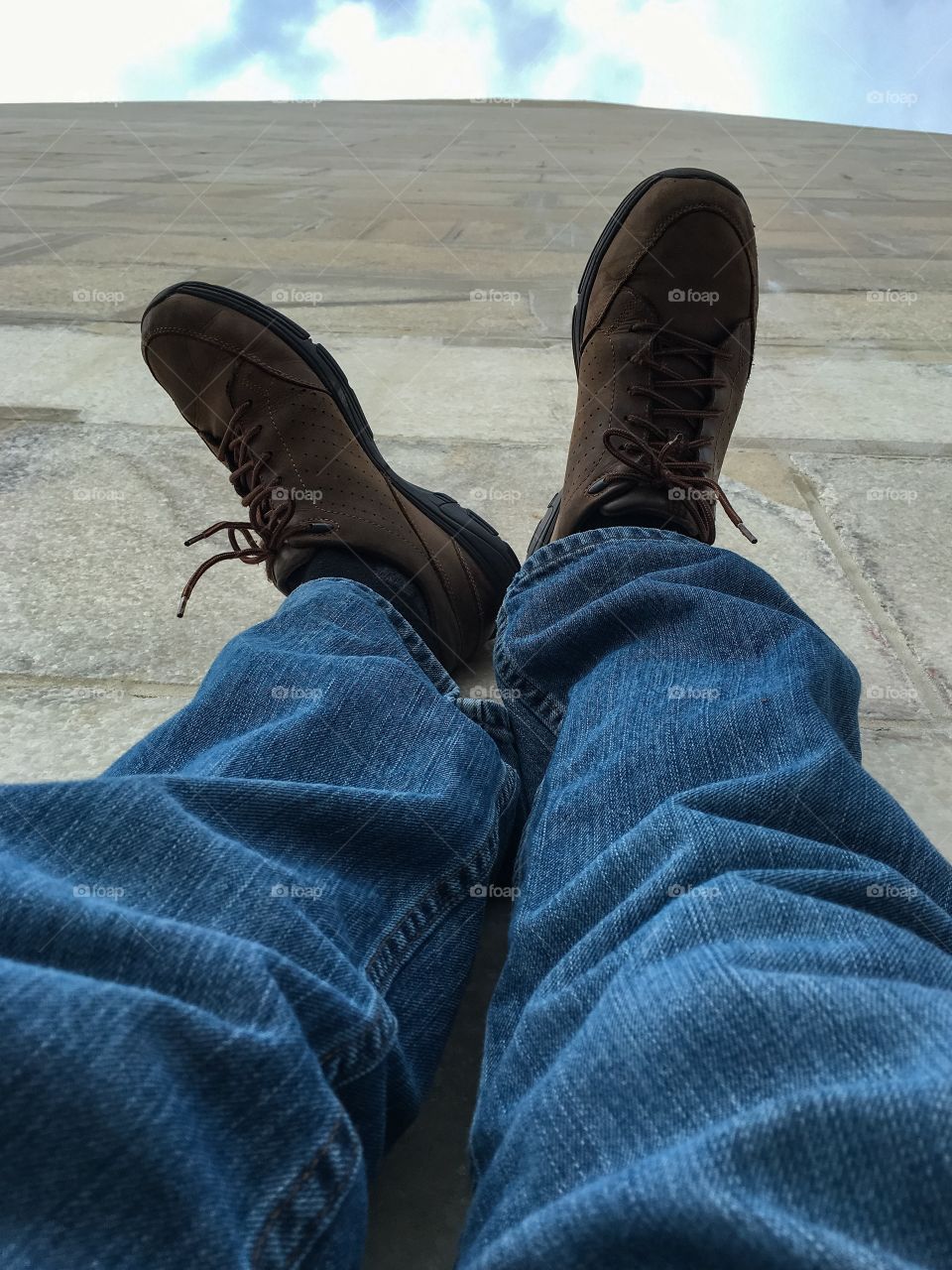 Falling up: getting your bearings at the Washington Monument, Washington, DC 