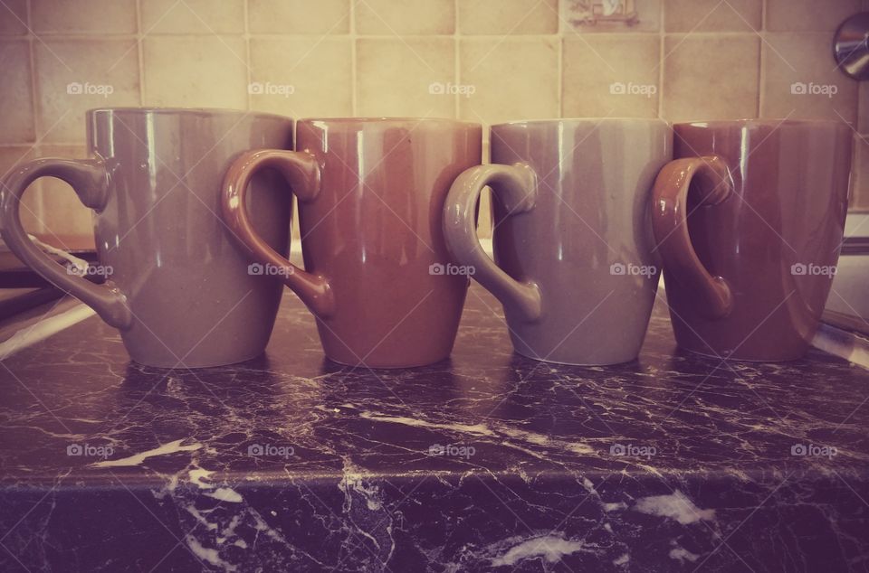 mugs#cups#matchcolors#brown