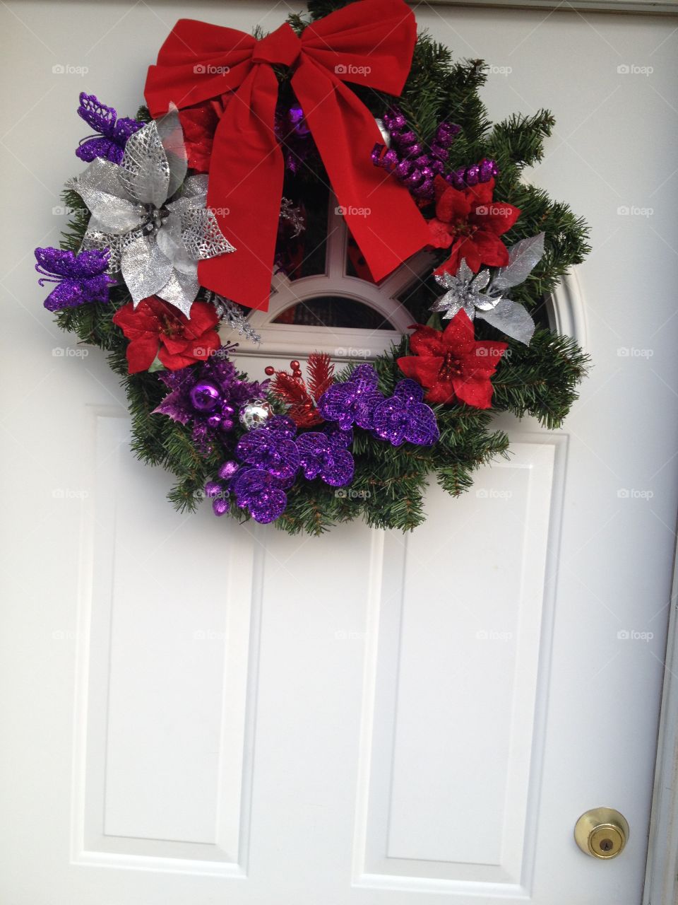 Door decoration given by a friend