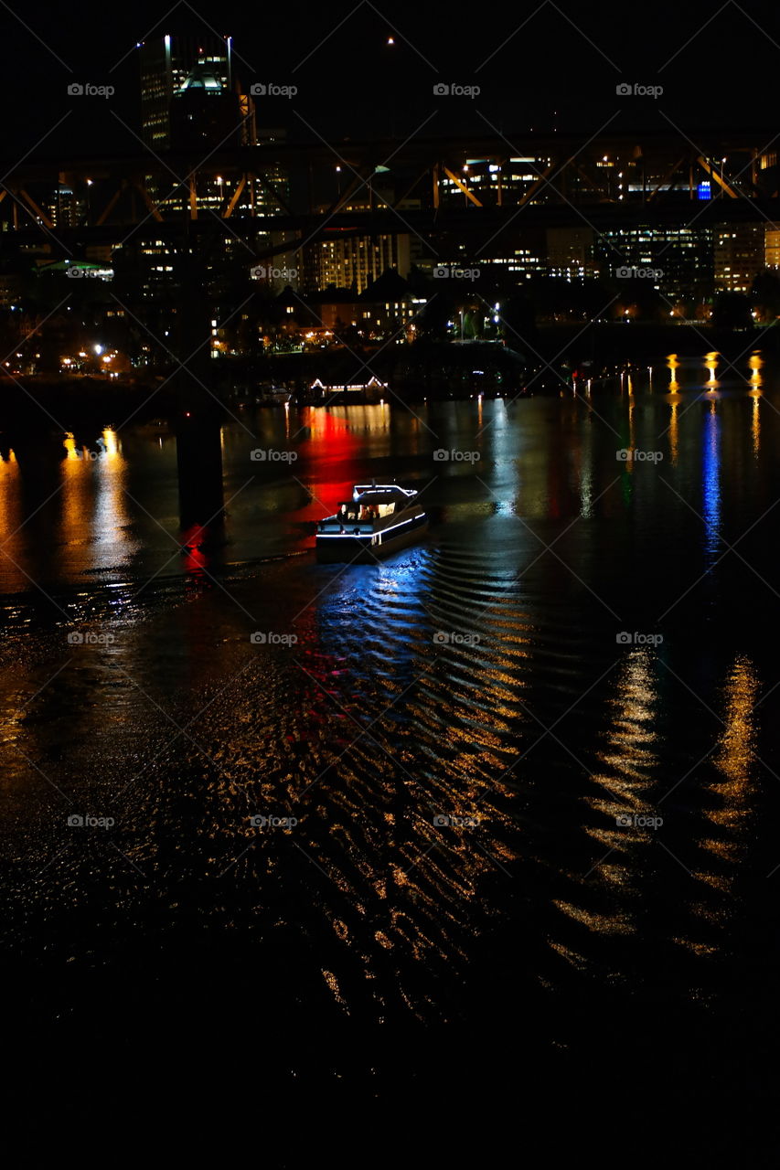 night on the river