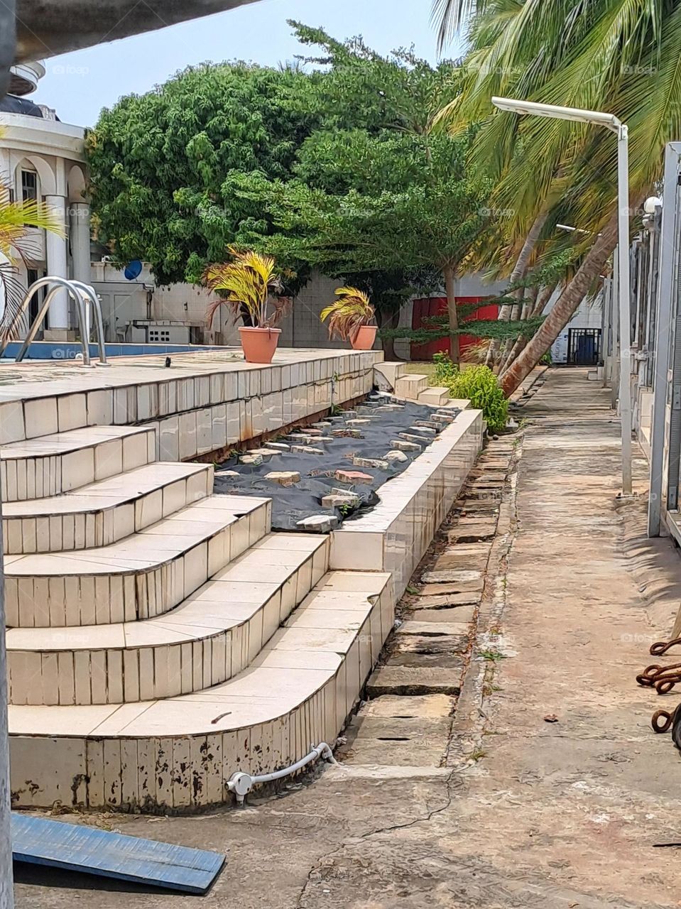 a nice back yard view