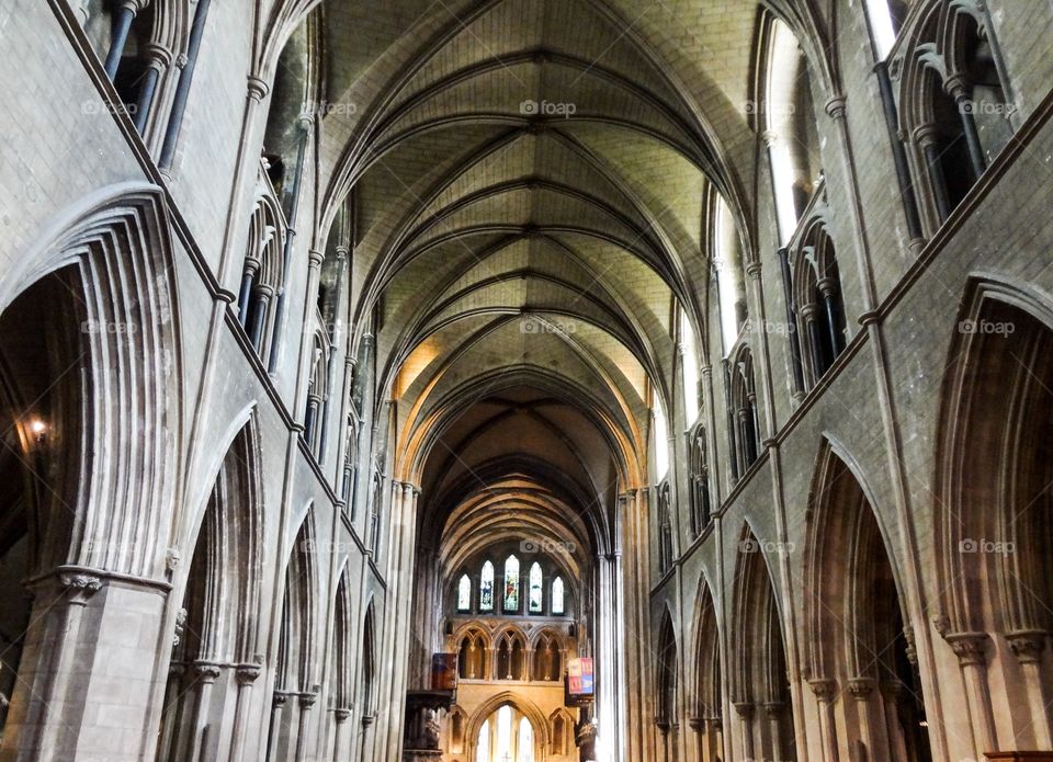 Nave and altar of St. Patrick's