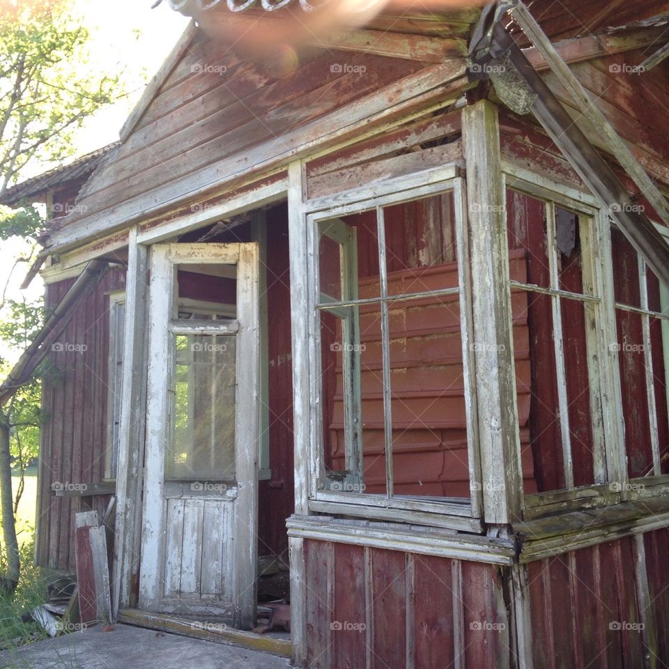 Abandoned house