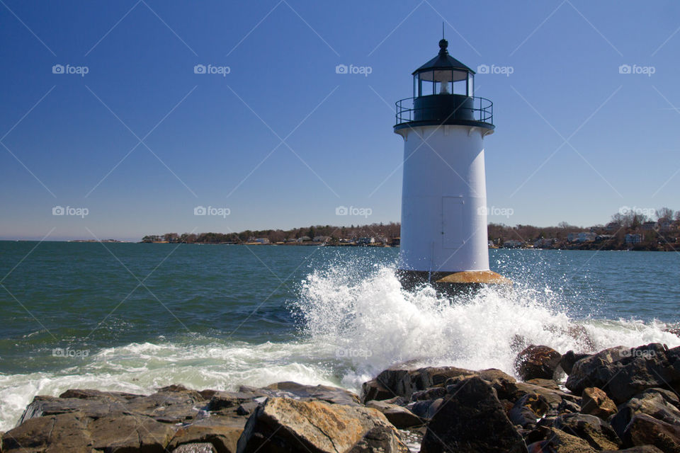 Fort Pickering Lighthouse, Winter Island, Salem, Massachusetts