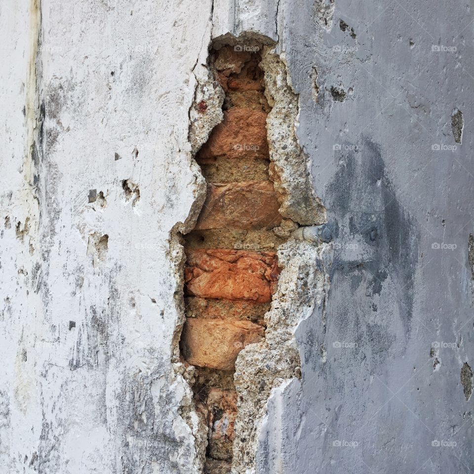 No Person, Dirty, Wall, Old, Abandoned