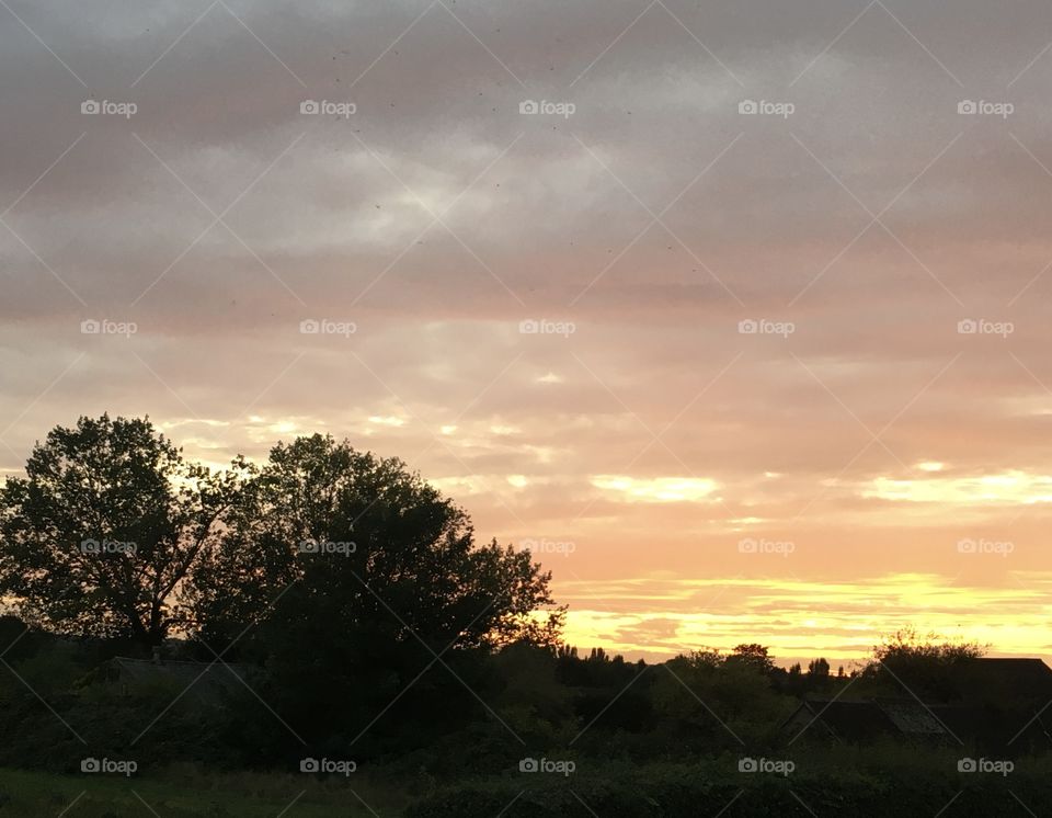 I love the pink and yellow tones in the evening sky here. The last snippets of sunlight before night fall.