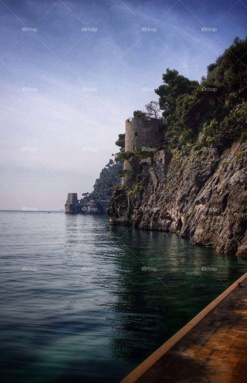 Scenics view of medieval