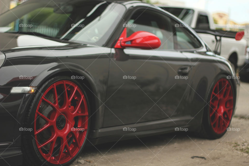 Porsche GT3RS. Shot in Miami at a meet and greet event