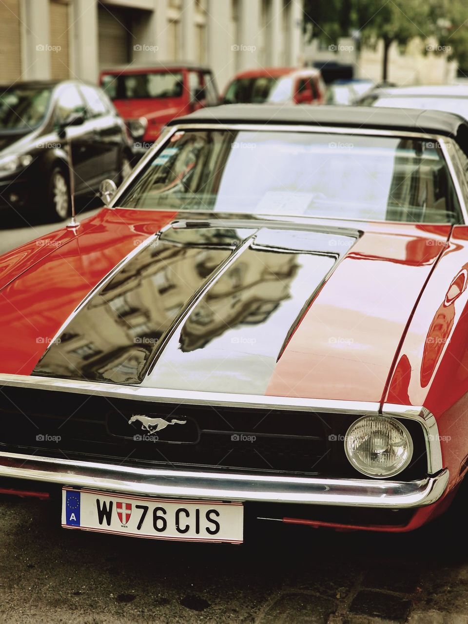 vintage ford mustang