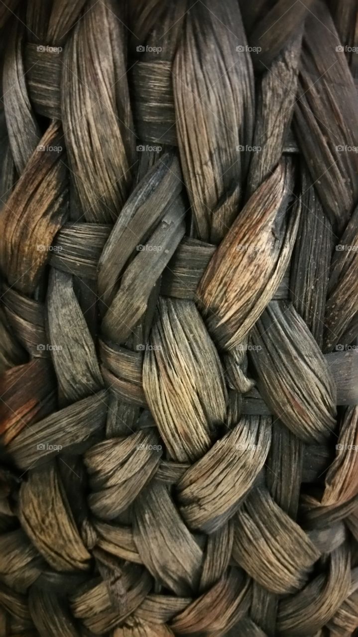 Brown braided texture