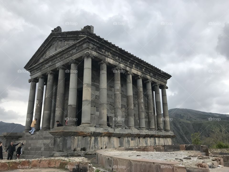 Garni temple in Armenia 