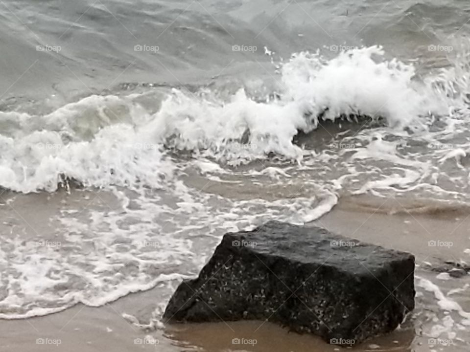 Water, Surf, Ocean, Sea, No Person