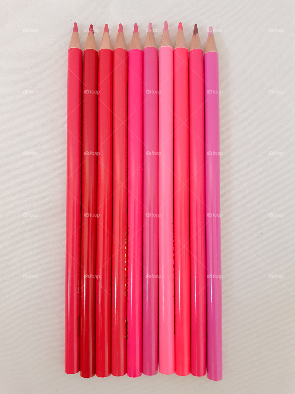 lápis de pintar cor de rosa