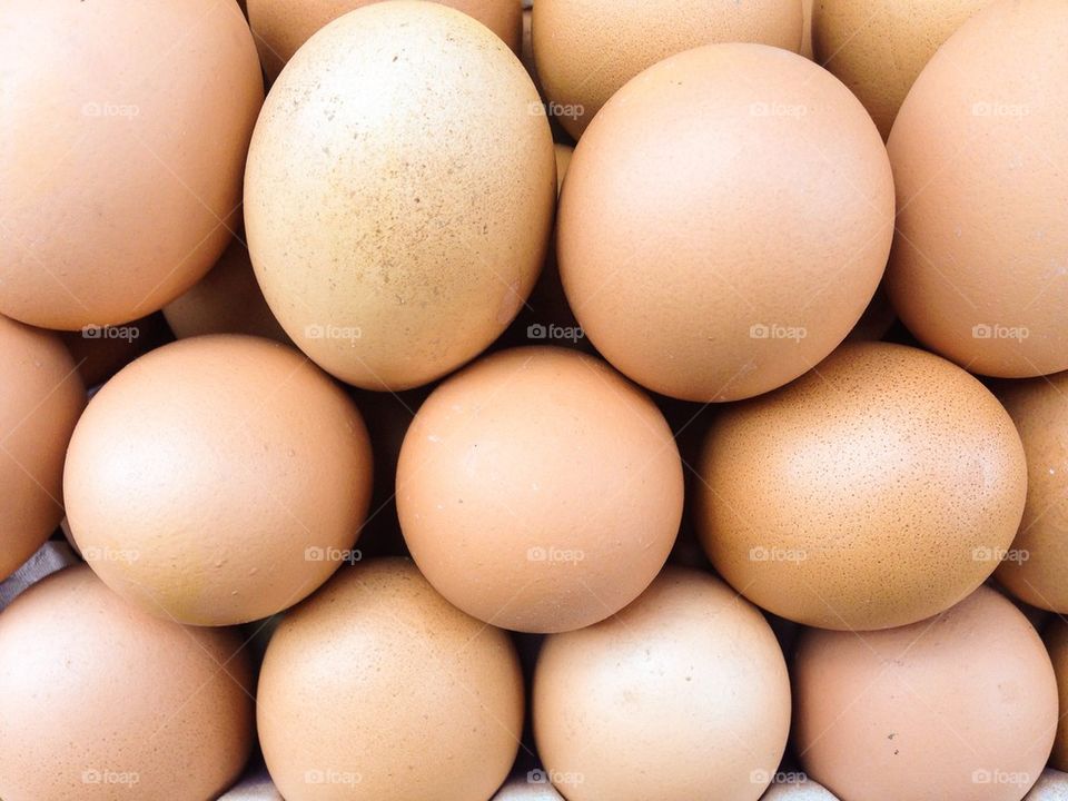 Hen eggs