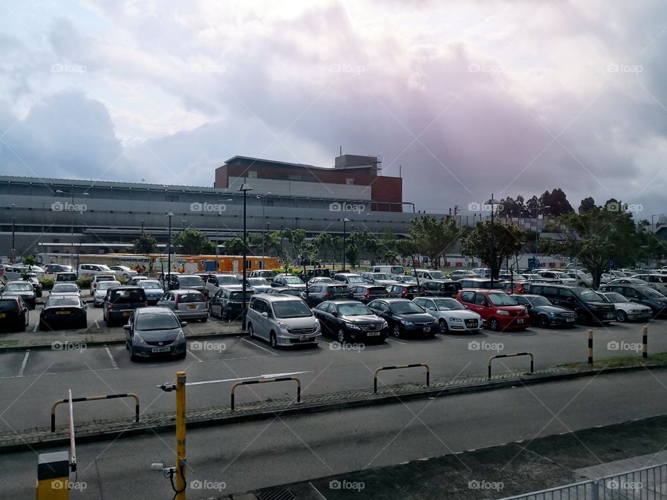 100 cars in Car park