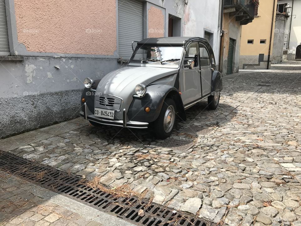On the streets of Italy 