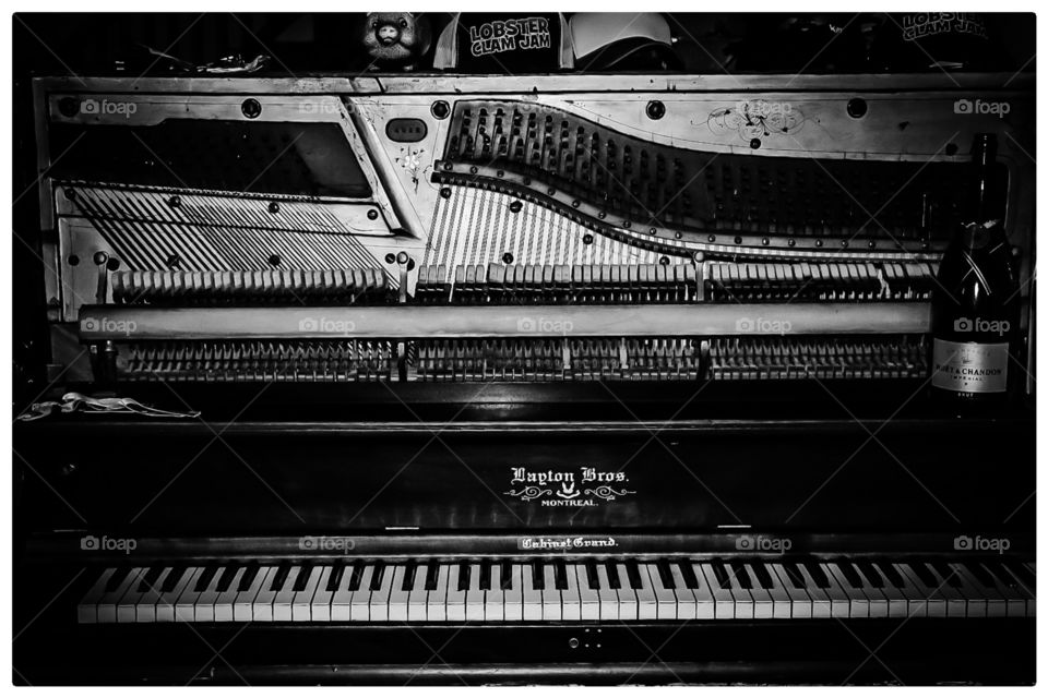 Vintage piano