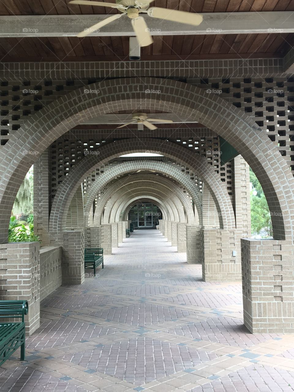 Hall walkway