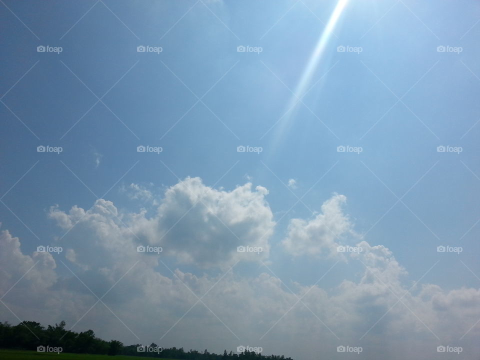 Clouds. Clouds & sun