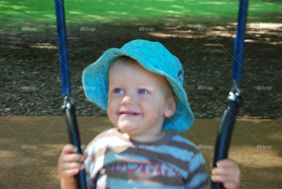 Child, Fun, Outdoors, Swing, Playground