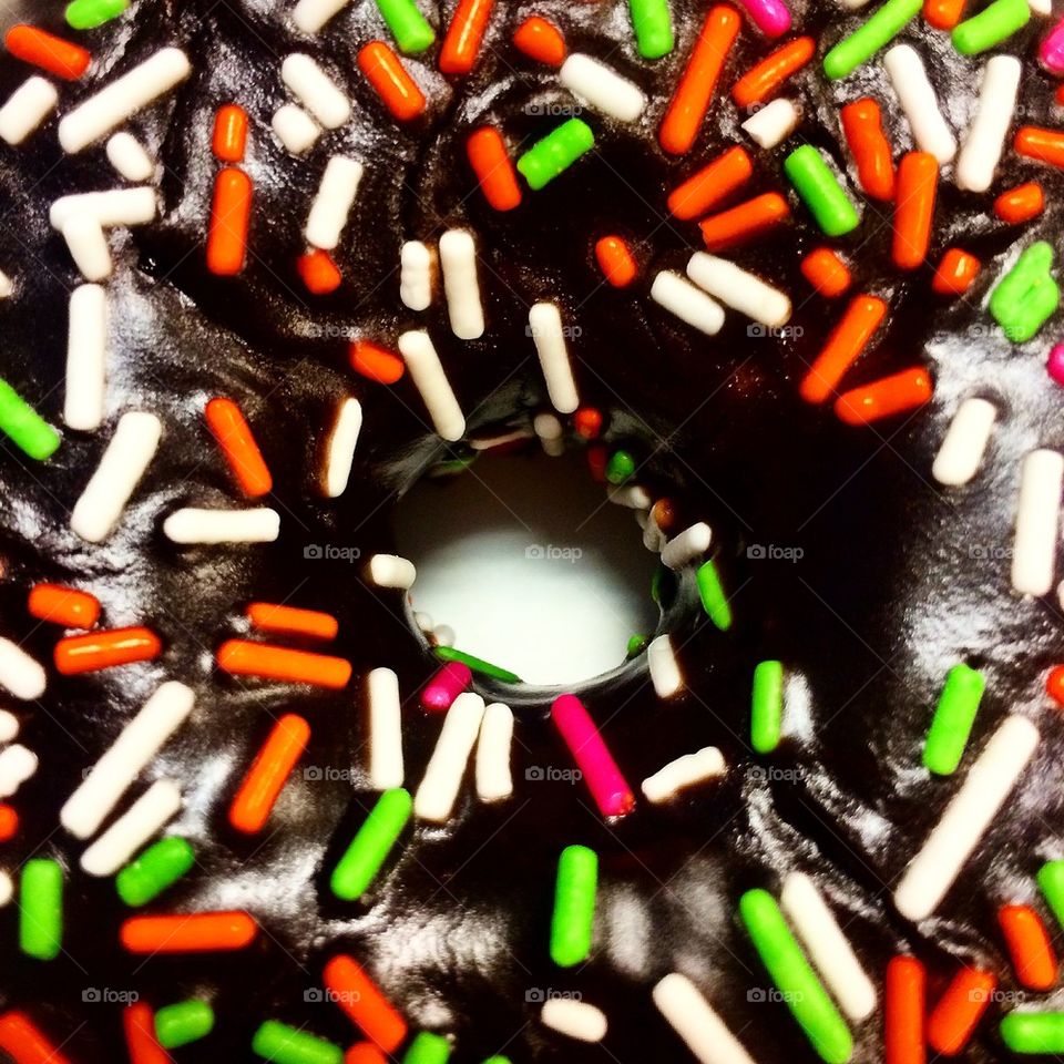 Sprinkle donut