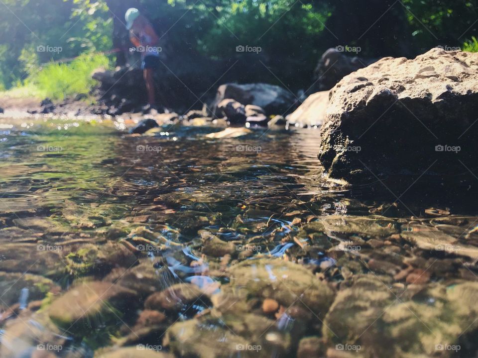 Water, No Person, River, Outdoors, Stream
