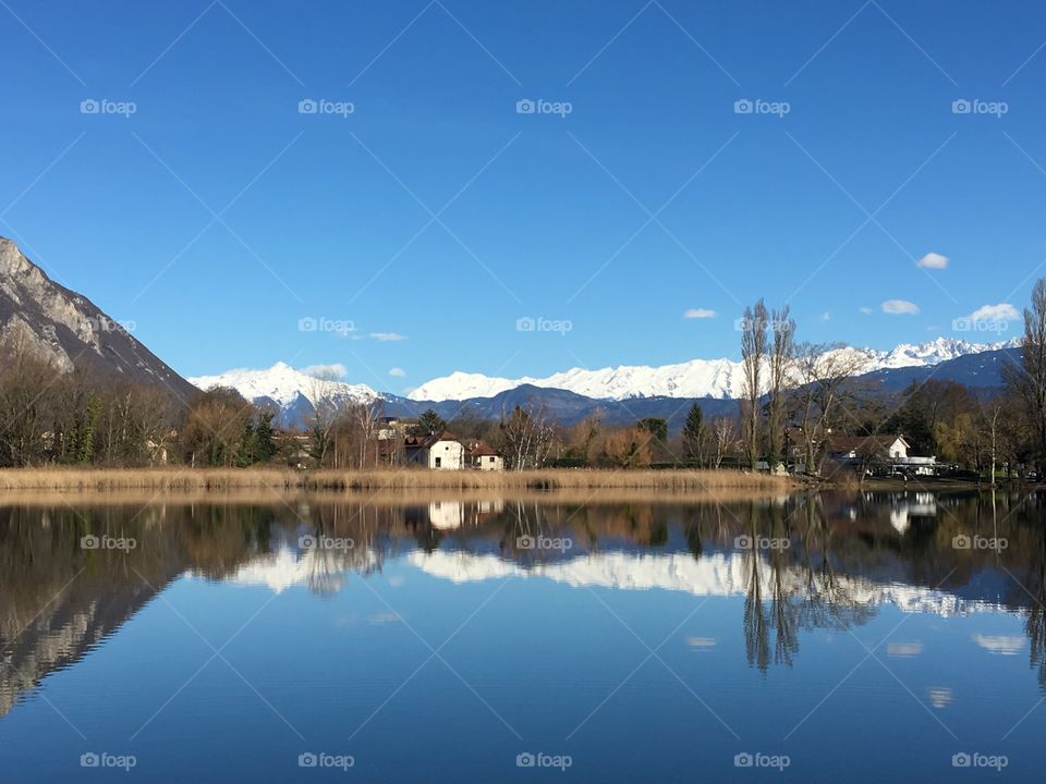 Lake in early spring