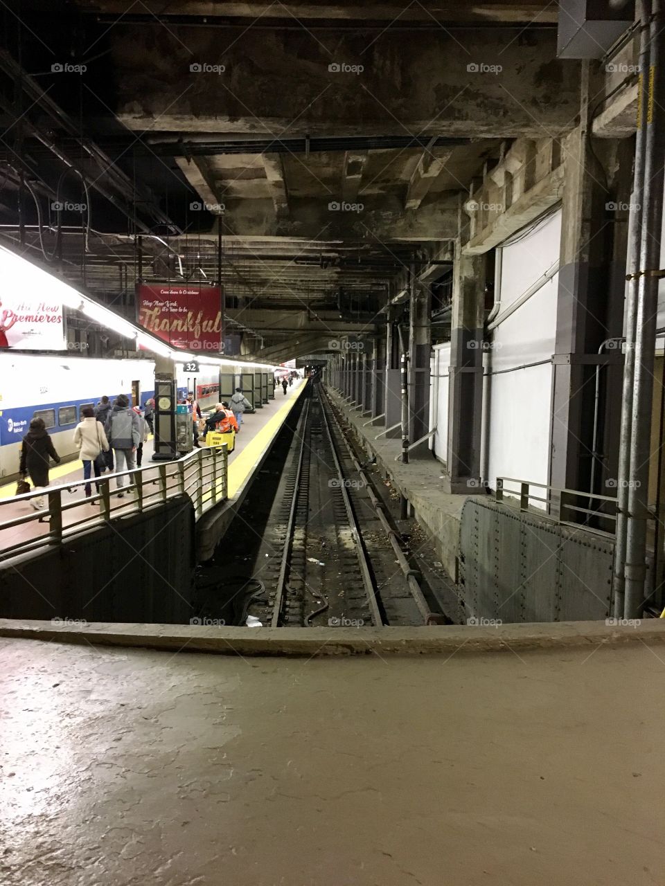 Train tracks, Grand Central Station, NYC