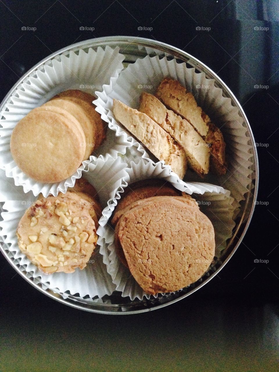 Italian homemade biscuits -biscotti