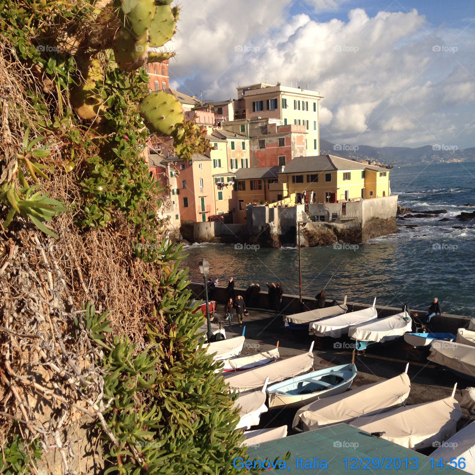 Boccadasse Genova Liguria Italia