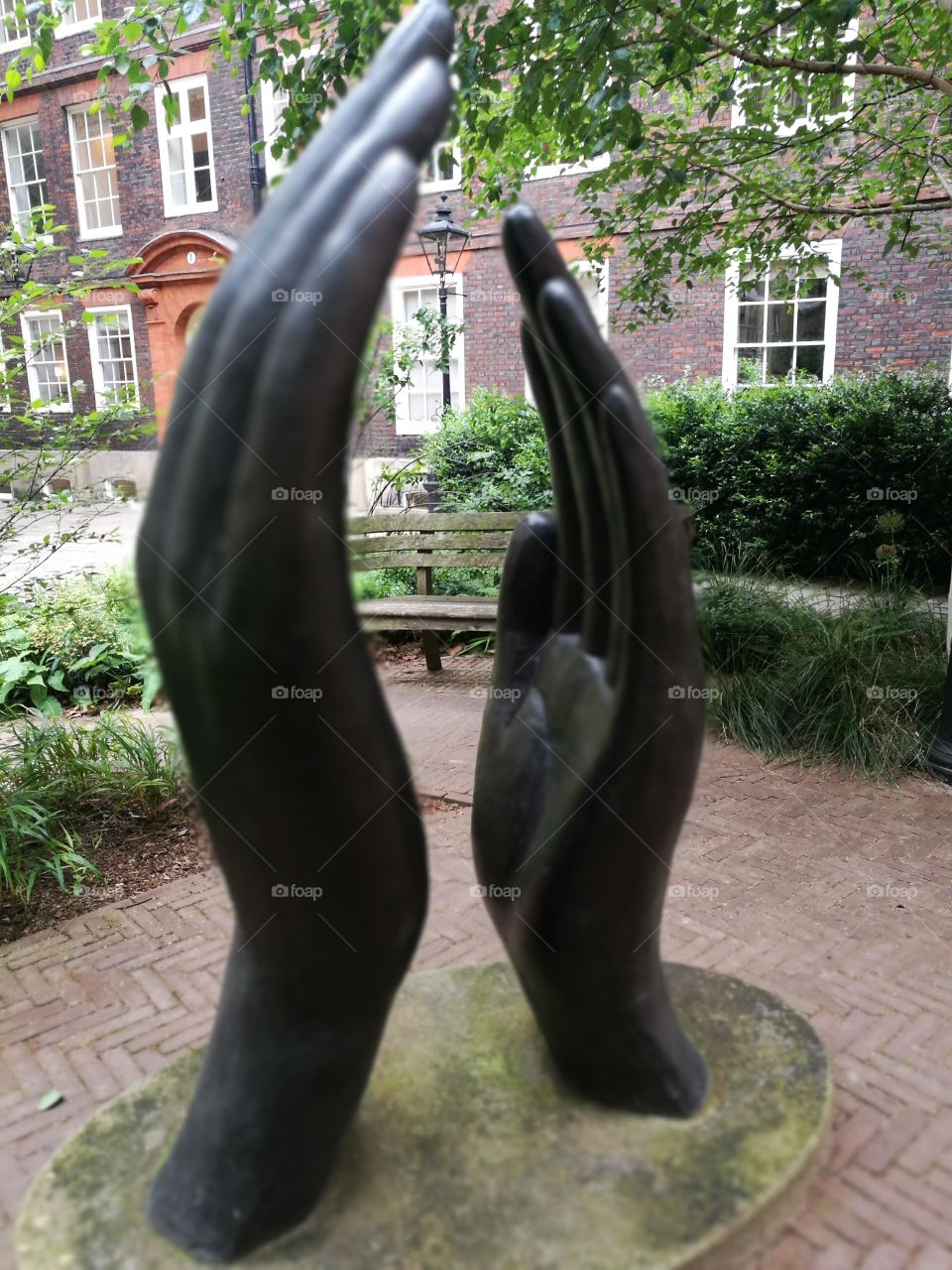 monument of hands
