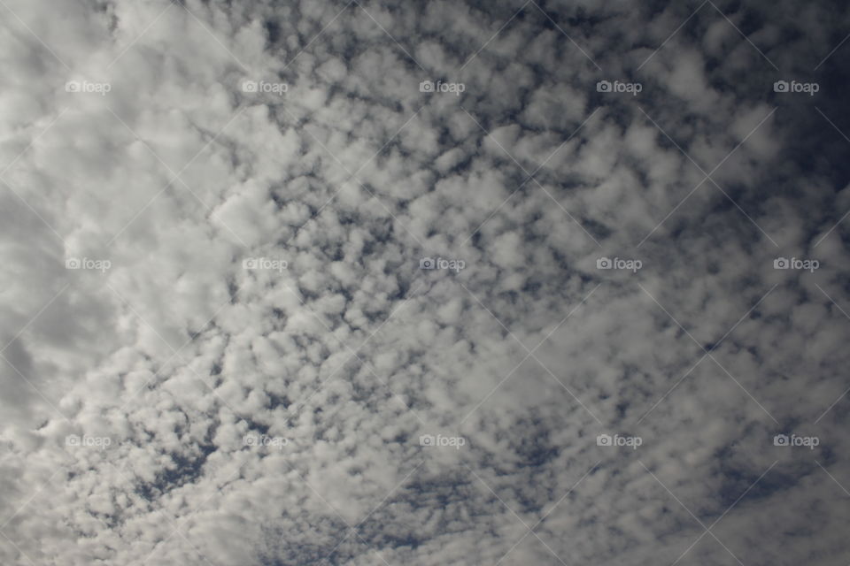 Small pieces of clouds that are sleeping a cotton cloud.