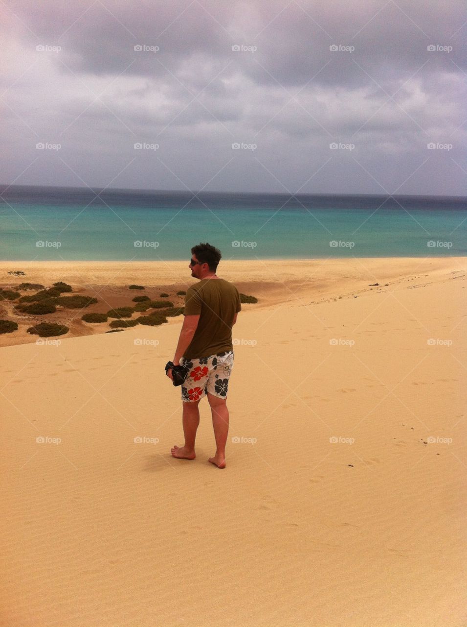 Sotavento beach . Fuerteventura 