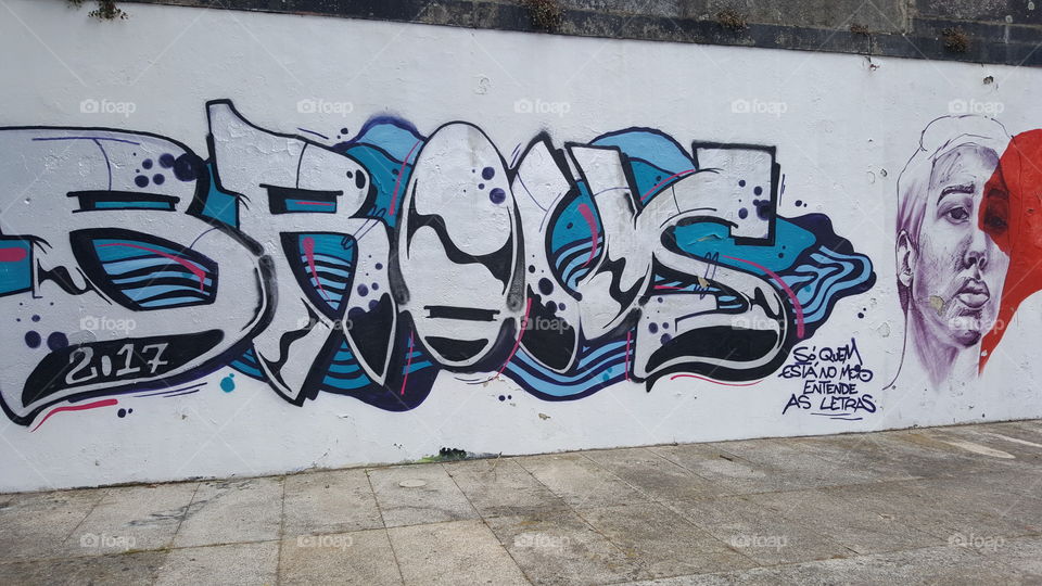 Graffiti, Vandalism, Wall, Street, Spray