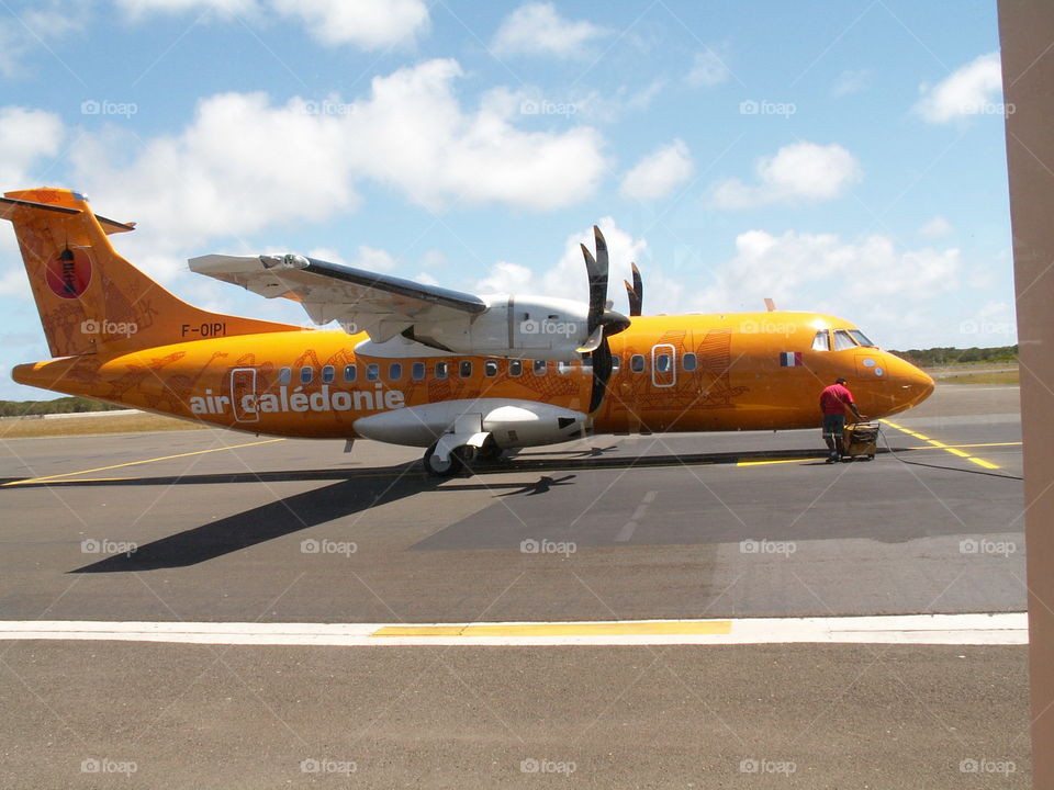 New Caledonia flight