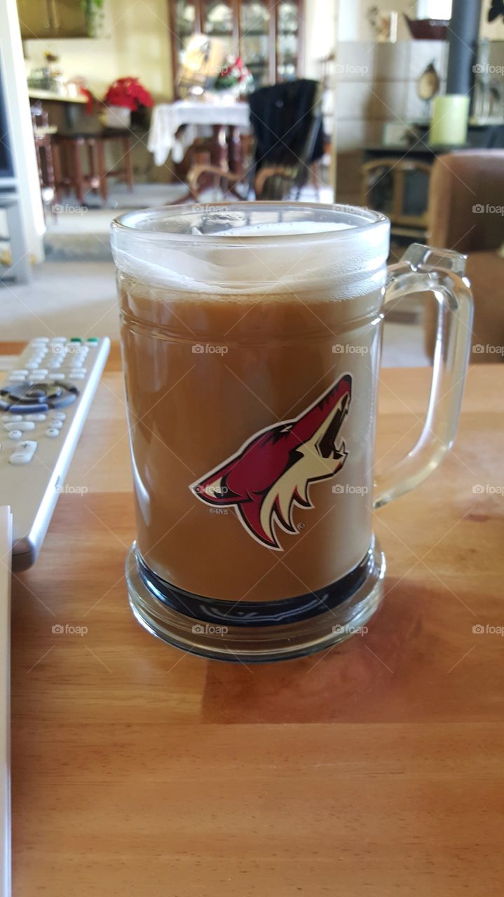 AZ Coyotes hockey mug