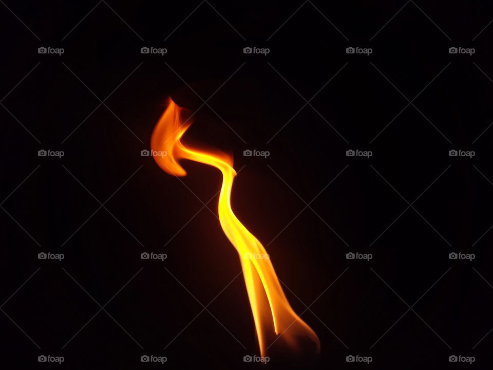 Shapes in flame