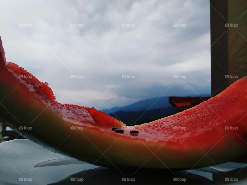 enjoyment under the clouds