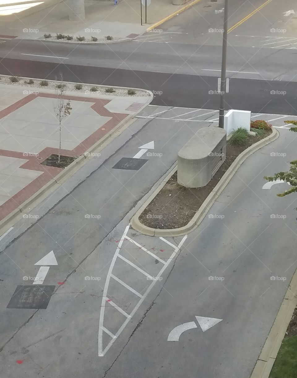 Different Direction road arrows , shows making decision on which way you want to go