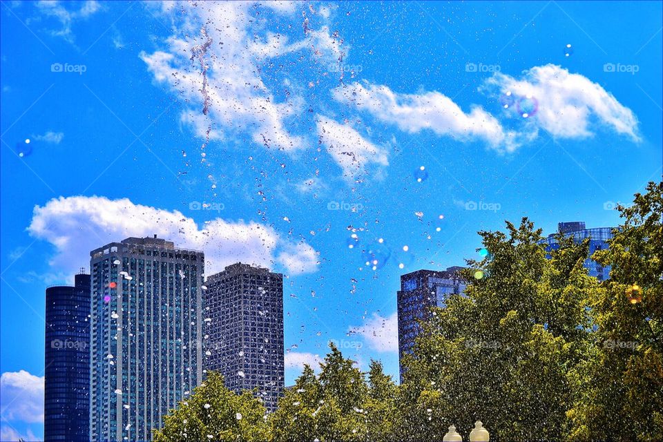 Chicago water fountain