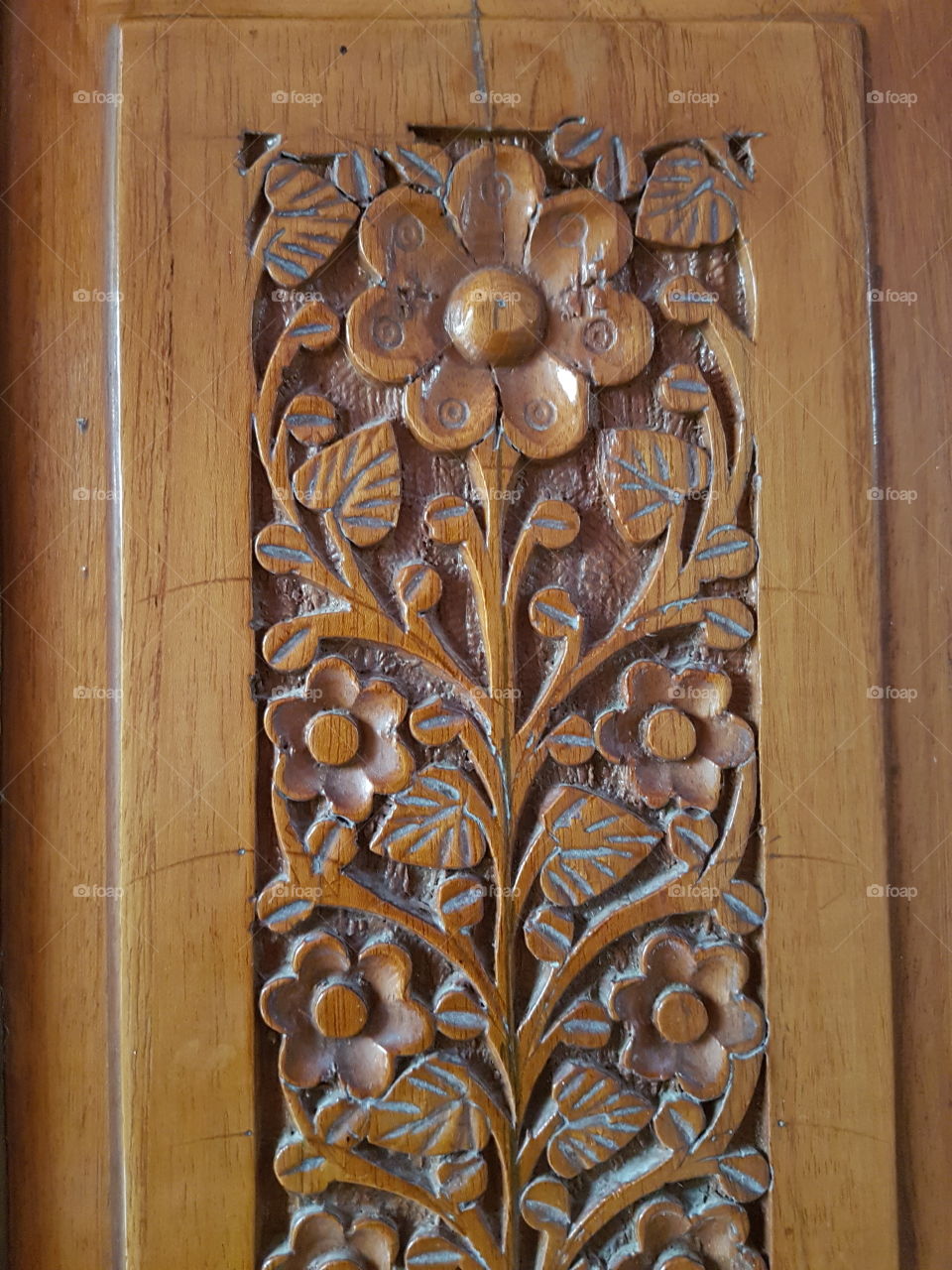 wooden carving