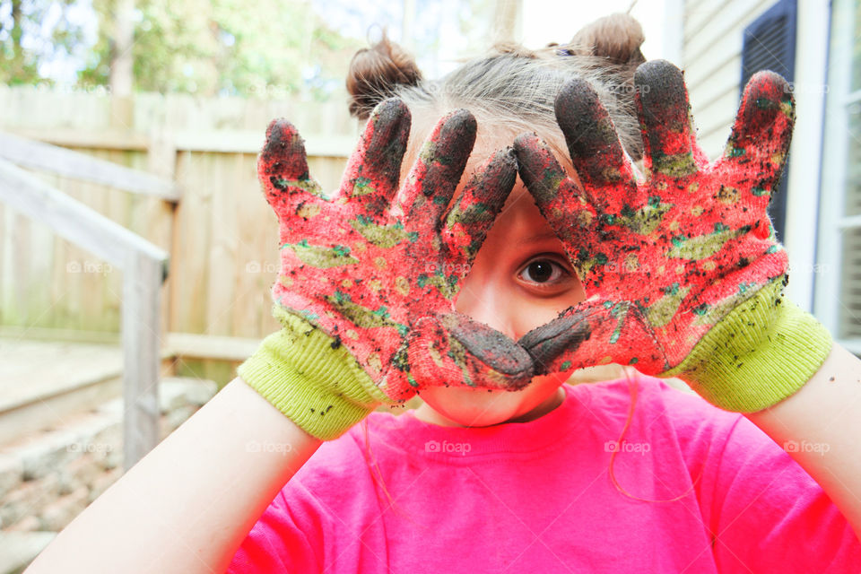 Gloves, Nature, Outdoors, Woman, Fall