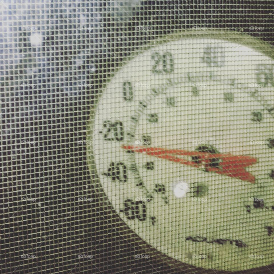 Negative temps in Colorado. 