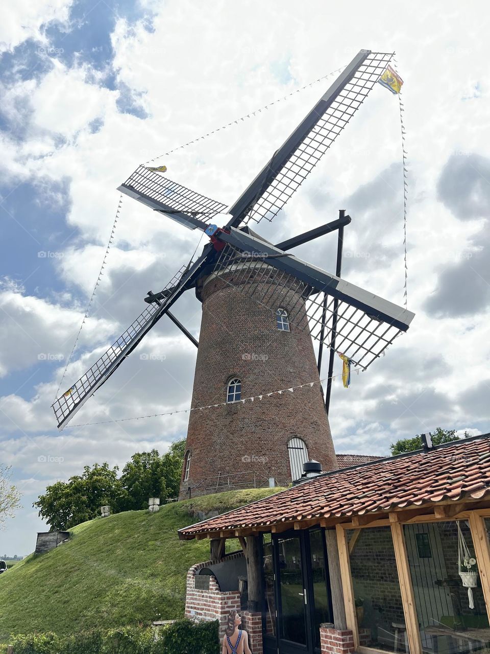 Windmühle in den Niederlanden/ Windmill in The Netherlands - Restaurant