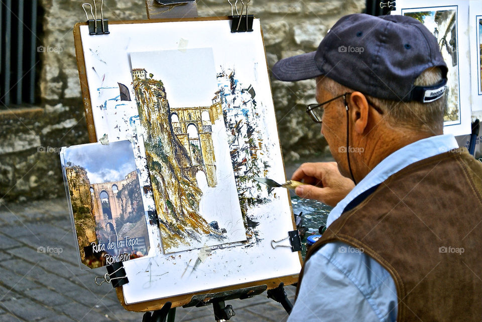 summer art artist man by lgt41